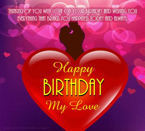 A Birthday Ecard For Your Love Free Birthday For Her Ecards 123