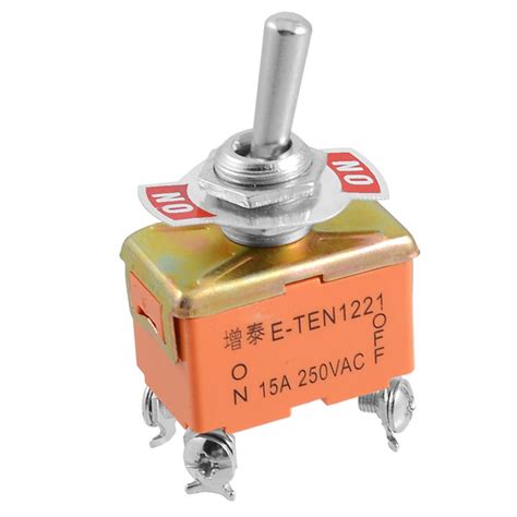 Ac 250v15a On Off 2 Position Dpst 4 Screw Terminals Toggle Switch 1221