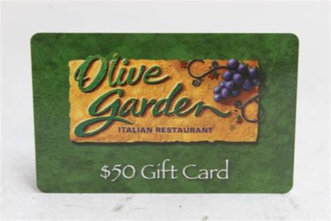 Olive garden holiday $25 gift card: $50 Olive Garden Gift Card | Property Room