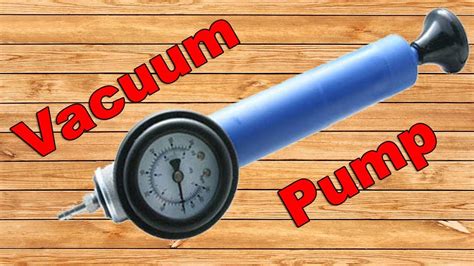How To Make Vacuum Pump At Home Youtube
