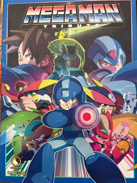 Udon Megaman Tribute Hobbies And Toys Books And Magazines Comics And Manga