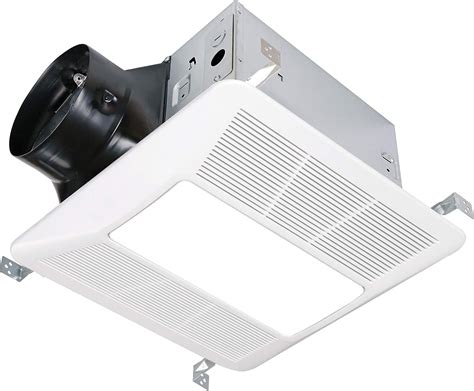 Kaze Appliance Ultra Quiet Bathroom Exhaust Fan With Led Light And