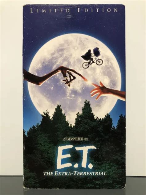 Et The Extra Terrestrial Vhs 2002 20th Anniversary Limited Edition