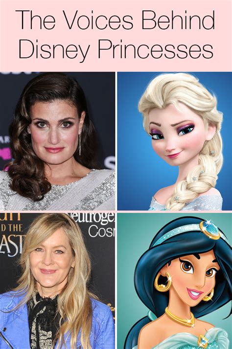 What The Voice Of Every Disney Princess Looks Like Irl Disney