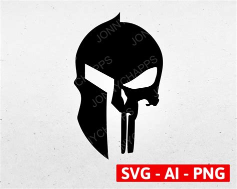 Punisher Skull Spartan Helmet Logo Military Law Enforcement Etsy