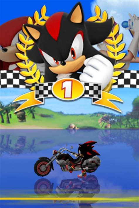 Sonic And Sega All Stars Racing Shadow By Thebandicootbrony On Deviantart