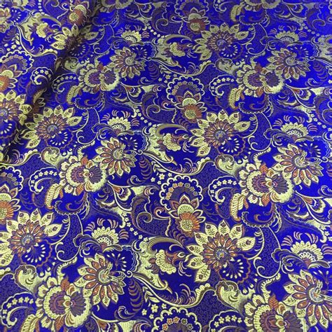 2018 New Chinese Silk Brocade Fabric Woven Damask Wedding Cheongsam