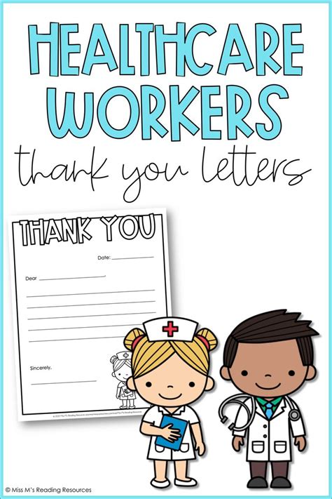 Healthcare Workers Thank You Letters Reading Resources Thank You