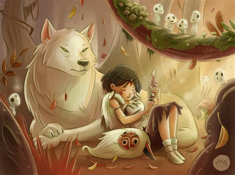 Princess Mononoke Princess Mononoke Fan Art 16450935 Fanpop