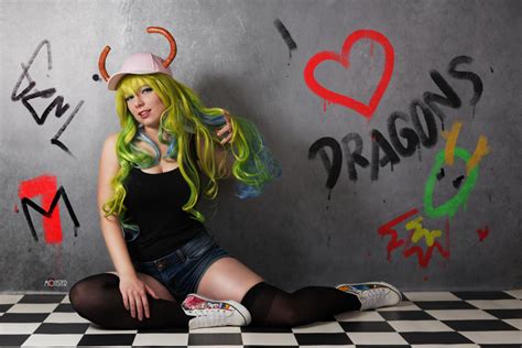 Lucoa Miss Kobayashis Dragon Maid Idragons By Genimonster On