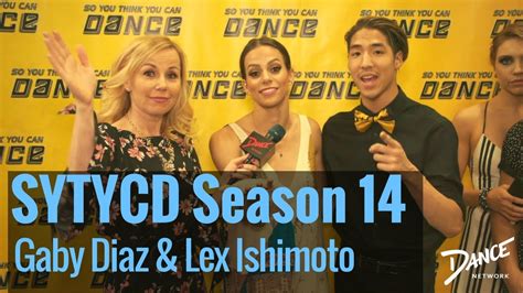 Sytycd Season 14 Dance Network With Gaby Diaz And Lex Ishimoto Youtube