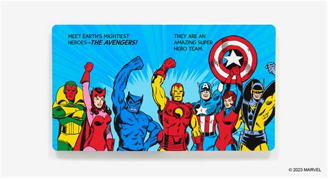 The Avengers My Mighty Marvel First Book Board Book Abrams