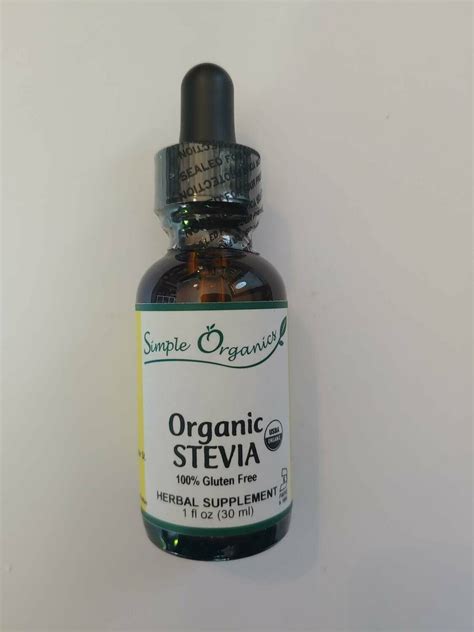 Simple Organics Organic Stevia Store Simple Organics