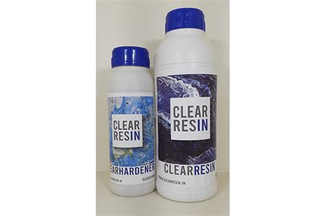 Clear Resin Epoxy And Hardener Transparent 15 Kg Pack