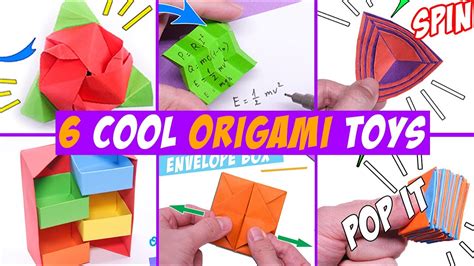 Super Cool Origami Fidget Toys Diy Fidget Toys Gary Origami Youtube