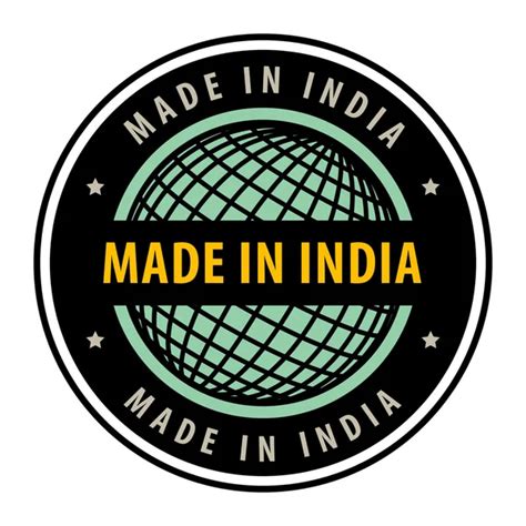 100000 Made In India Logo Vector Images Depositphotos