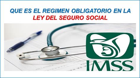 Que Es El Regimen Obligatorio Del IMSS Y Quienes Deben O Pueden Estar