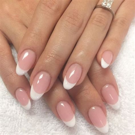 Med Tech French Tip Acrylic Nails French Acrylic