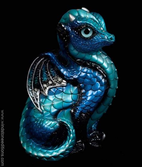 Fledgling Dragon Blue Morpho Windstone Editions Blue Morpho Blue