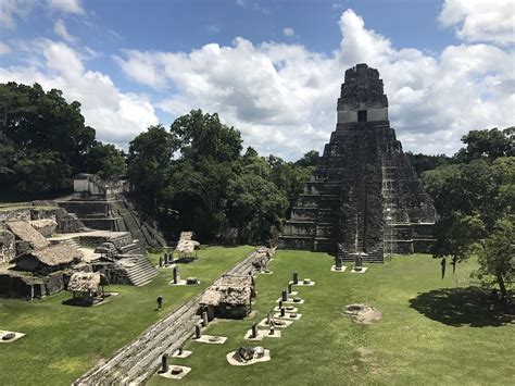 Tikal Maya Restos Foto Gratis En Pixabay