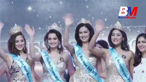 Miss Nepal 2018 Crowning Moments Winner Srinkhala Khatiwada Youtube