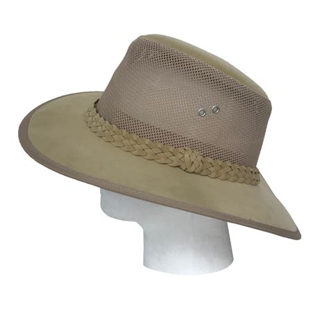 Dorfman Pacific® Mens Soaker Hat With Mesh Sides General Army Navy