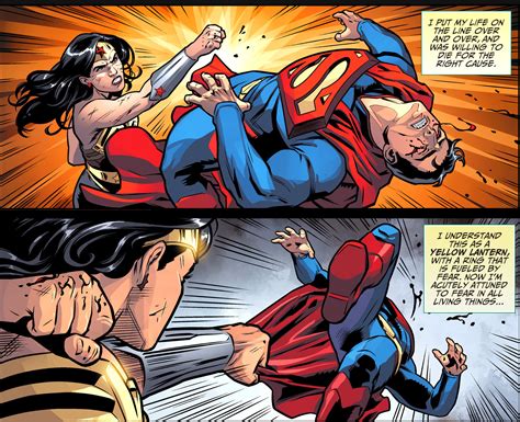 Wonder Woman Beats Superman Injustice Gods Among Us Comicnewbies