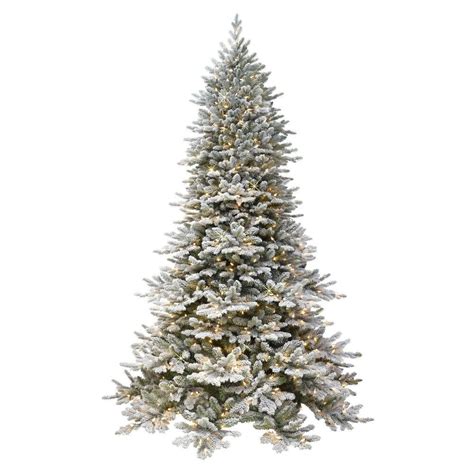 75ft Puleo Pre Lit Full Flocked Royal Majestic Douglas Fir Down Swept