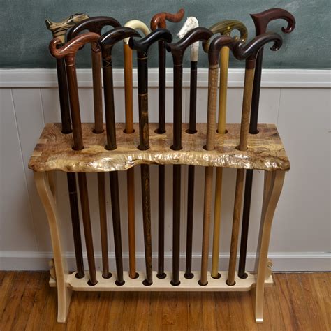 Handmade Walking Cane Stands And Holders — Gillis Canes Llc