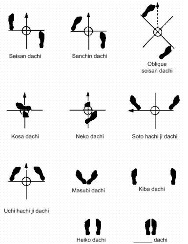 Karate has many different stances, each used to for different types of power and movement. Kata, Basics, Stances, Terminology - Toshikai Ottawa Karate