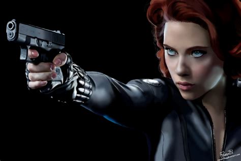 Scarlett Johanssonblack Widow By Rousetta On Deviantart