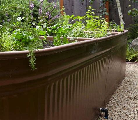 A new item to feed all your farm animals around it, does not tame wild animals. Steal This Look: Water Troughs as Raised Garden Beds ...