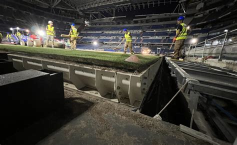 New ‘disappearing Pitch For The Redeveloped Santiago Bernabèu Stadium