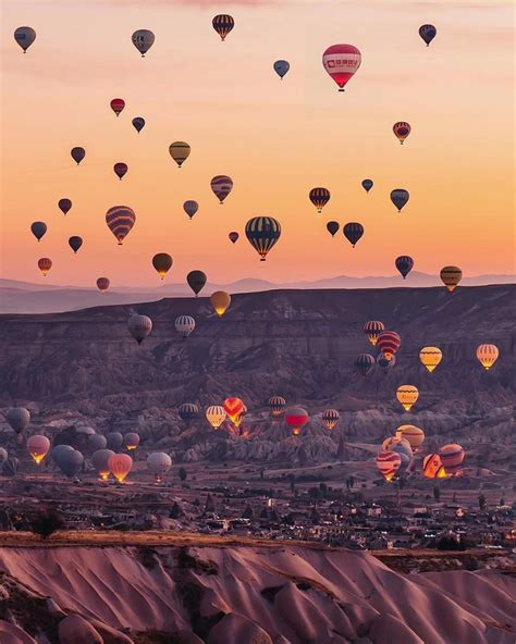Sunrise In Cappadocia Turkey 😍🎈 📸 Katiami Travel Wallpaper