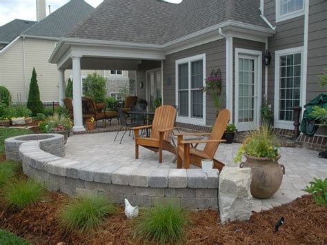 Paver Patio Ideas For Front Of House Patio Ideas