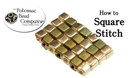 How To Square Stitch Youtube