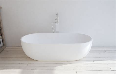 Oval Solid Surface Bathtub Nantes By Riluxa