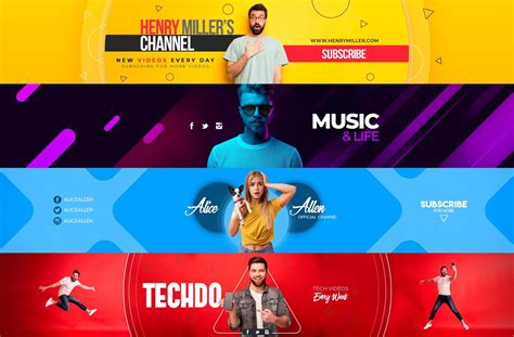 Amazing Youtube Channel Cover Design Youtube Banner Design