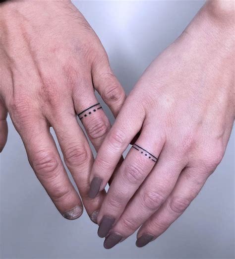 Discover 84 Couple Ring Tattoo Designs Latest Esthdonghoadian