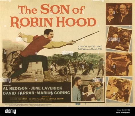 The Son Of Robin Hood Us Poster David Hedison Sword 1958 Tm
