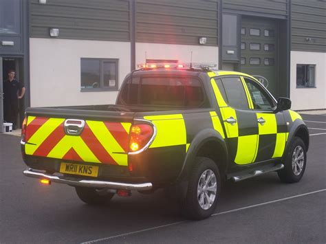 Security Vehicle Livery Bluelite Graphics