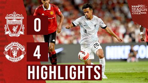 Highlights Manchester United Vs Liverpool Carvalho And Nunez Amongst