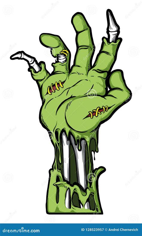 Scary Tombstone Clipart Zombie