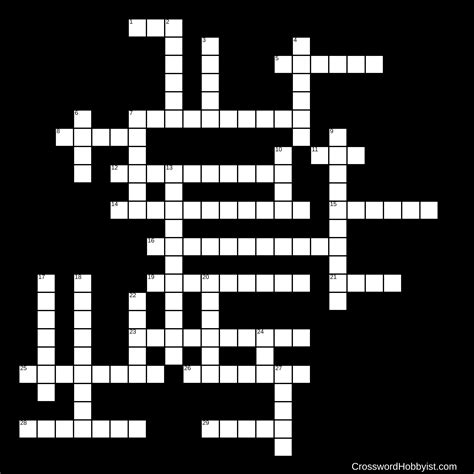Fire Safety Crossword Crossword Puzzle