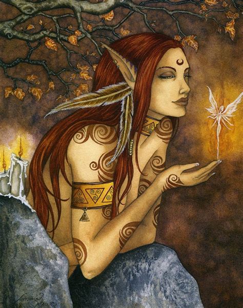 Amy Brown Forest Spirit Amy Brown Amy Brown Art Autumn Magic