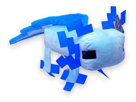 Peluche Ajolote Azul Minecraft Cliffs And Caves Mercadolibre