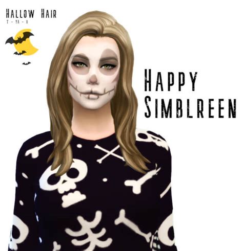 Sims 4 Hallow Hair The Sims Book