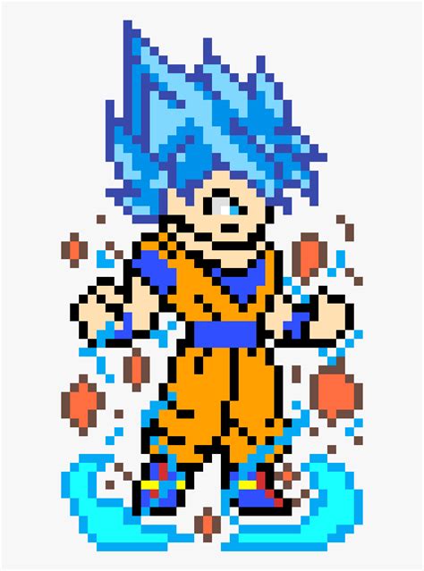 Goku Snip Minecraft Pixels Art Pixel Art Sangoku Pixe