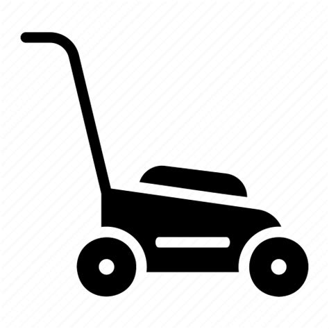 Lawn Mower Yard Garden Gardening Electronics Machine Icon