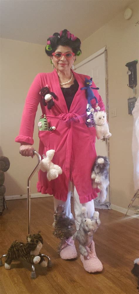 Pin By Donna Richie On Halloween Crazy Cat Lady Halloween Costume